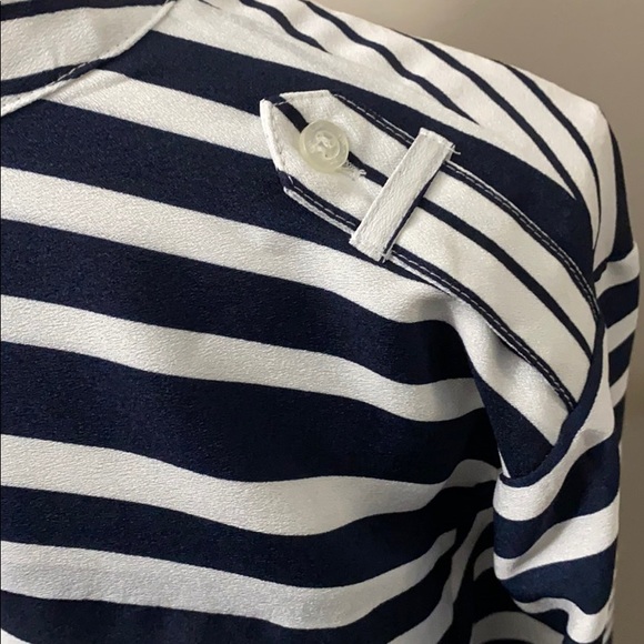 Calvin Klein Striped white and blue tunic - Picture 3 of 7